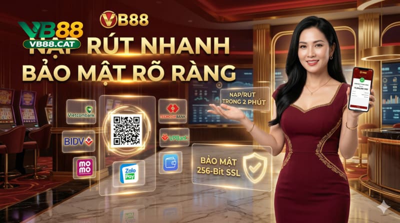Nạp rút VB88 nhanh gọn an toàn và rõ ràng